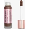 „Makeup Revolution Conceal & Define“ makiažo pagrindas be aliejaus „Kreminis“ F 18, 23 ml