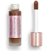 „Makeup Revolution Conceal &amp; Define“ makiažo pagrindas be aliejaus „Kreminis“ F 15, 23 ml