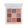 „Makeup Revolution Ultimate Nudes“ akių šešėlių paletė „Light“, 9 atspalviai, 8,1 g