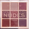 „Makeup Revolution Ultimate Nudes“ akių šešėlių paletė, tamsi, 9 atspalviai, 8,1 g