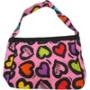 Moschino, „Hearts-Love“ tekstilinis krepšys, 1905969, moterims, 40 x 32 x 13