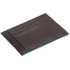 Piquadro, Mėlyna Square, Leather Card Holder, PP2762B2R, Mogano, Unisex