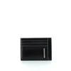 Piquadro, Mėlyna Square, Leather Card Holder, PP2762B2R / N, Juodas, For Men