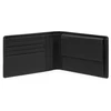 Piquadro, Obidos, Leather Wallet, Slim, PU257W110R-N, Juodas, For Men