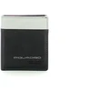 Piquadro, Piquadro, Leather Wallet, For Back And Credit Cards, Juodas, Gray, For Men