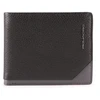 Piquadro, Tallin, Leather Wallet, 42023100, Juodas, For Men