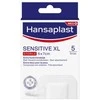 Pleistrai "Hansaplast Sensitive XL" 6x7 5U