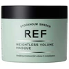 REF „Weightless Volume“ veganiška plaukų kaukė „Kreminis“ suteikianti apimties, 250 ml