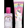 Cartoon Air-Val Eau My Unicorn rinkinys vaikams (EDC, 50 ml + dušo želė, 100ml + kosmetinė)