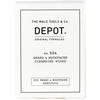 Set Depot 500 Beard & Mustache Specifics No. 504 Beard & Moustache Cleansing Wipes, 12 vnt.
