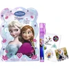 Rinkinys „Disney“: „Ledo šalies“ lipdukai ant viso kūno + „Ledo šalies“ kartoninė skirtukė + „Ledo šalies“ tualetinis vanduo mergaitėms 9,5 ml