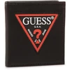 Set Guess: Guess, Leather Keyring, Juodas + Daelon, Leather Wallet, Small Billfold, Raudona/Juodas, For Men