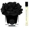 Set Herve Gambs: Ombre Patchouli, Room Purškiklis, 10 ml + Juodas Couture Flower, Porcelain, Aroma Reed Diffuser, Juodas