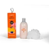 Rinkinys „I Love“: „Cosy Night's Hydrating Dušo želė visiems odos tipams“, 500 ml + „I Love“ kūno kempinėlė