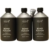 Rinkinys Keune: Bond Fusion Phase 1 plaukų priežiūros losjonas-kaukė Bond Repair, 500 ml + Bond Fusion Phase 2 plaukų priežiūros losjonas-kaukė Bond Enhancer, 500 ml + matavimo puodelis