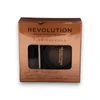 Rinkinys „Makeup Revolution“: „Flawless Foils“ veganiškų akių šešėlių pagrindas, 2 ml + „Flawless Foils“ veganiškų akių šešėlių paletė „Overcome“, 2 g