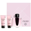 Set Shiseido: Ginza Eau De Parfum For Women, 50 ml + Ginza Moisturizing Losjonas kūnui, 50 ml + Ginza Cleansing Dušo želė For All Skin Types, 50 ml