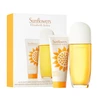 „Sunflowers“ rinkinys Elizabeth Arden: „Sunflowers“, kvepiantis, dienai ir nakčiai, losjonas kūnui, 100 ml + „Sunflowers“, tualetinis vanduo, moterims.