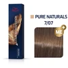 Wella Professionals Koleston Perfect Me+ Permanent Hair Dye 7/07 Medium Skirtas šviesiems plaukams Natural Chestnut, 60 ml