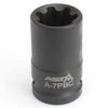 Asta Galvutė speciali 1/2" 7-kampė 22mm stabdžių suportų remontui
