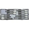 Force Antgalių galvučių Star Hex Spline 1/2" rinkinys 11 dalių