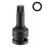 Force Dvylikakampis-galvutė smūginis Spline M10 1/2"