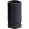 Force Galvutė smūginė ilga 21mm 6-kampė 1/2" 52mmL