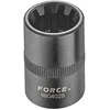 Force Galvutė speciali 1/2" 10-kampė 20mm stabdžių suportų remontui