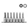 Force Šešiakampis-galvutė Hex Ball 3/8" rinkinys 7 dalių
