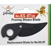 Geležtė sekatoriaus teflonu padengta atsarginė SAMURAI KS-8TSB