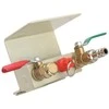Satra Domkratas pneumatinis su ratukais 3T 145-400mm