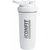 ICONFIT Nerūdijančio plieno gertuvė/plaktuvė baltos sp. 900 ml.