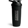 ICONFIT Nerūdijančio plieno gertuvė/plaktuvė juodos sp. 900 ml.