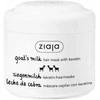 Ziaja Leche Tiesinanti plaukų kaukė su Keratinu De Cabra Mascarilla Para El Cabello Fortalecedora con Keratina 200ml