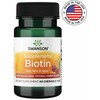 Swanson Biotinas 5,000 mcg 60 kramtomųjų tab. Vyšnių skonio