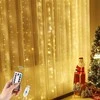 Led užuolaida 3x3, 300 led šiltai balta