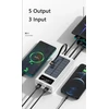 Power bank su saulės panele ir laidais 30 000 mAh