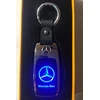 Raktų pakabukas Mercedes su apšvietimu ir žiebtuvėliu