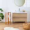 Arredamenti Italia ARREDAMENTI SALVI' Rankšluosčių kabykla - 77 x 34 cm, ruda