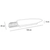 Arredamenti Italia ARREDAMENTI STIROPRATICO Stalo lyginimo lenta - 135 x 45 cm, ruda