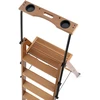 Arredamenti Italia ARREDAMENTI TUSCANIA 5 Medinės kopėčios - 182 x 50 cm, ruda