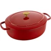 Ketaus puodas BALLARINI BELLAMONTE, 4.5 L, raudonos spalvos