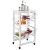 Džiovyklė Arredamenti Italia ARREDAMENTI GINGERONE Vežimėlis kuchenny - 83 x 46 cm, Baltas
