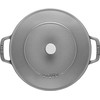 Staub - Daugiafunkcinė keptuvė kepimui - grafito pilkumo - 24 cm