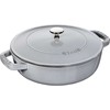 Staub - Daugiafunkcinė keptuvė kepimui - grafito pilkumo - 24 cm