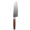 GEFU ENNO Santoku peilis su grioveliais 18 cm