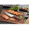 GEFU ENNO Santoku peilis su grioveliais 18 cm