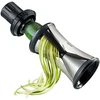 GEFU SPIRELLI XL slicer Manual Juodas, Nerūdijantis plienas Plastic, Nerūdijantis plienas