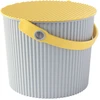 HACHIMAN FRAIRCHAIR Wiadro - 8 ltr, pilka