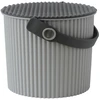 HACHIMAN OMNIOUTIL Wiadro - 4 ltr, šviesiai pilkas